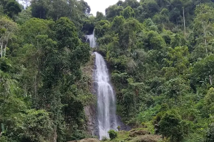 Pletuk Waterfall, an exotic waterfall wrapped in legend in Banjarnegara